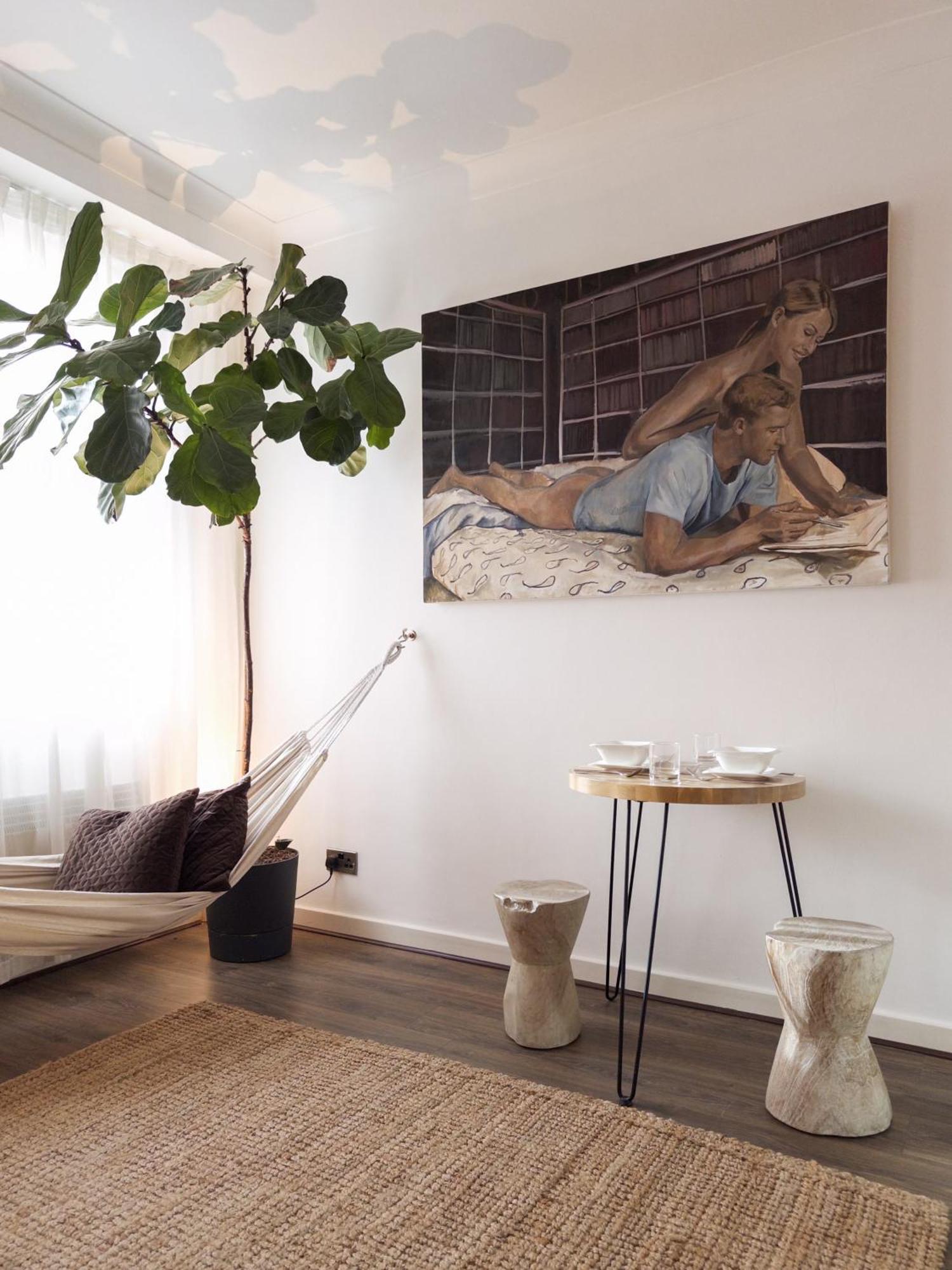 Tranquil Oasis W 100Inch Cinema & Hammock, By The Design Traveller Lägenhet London Exteriör bild